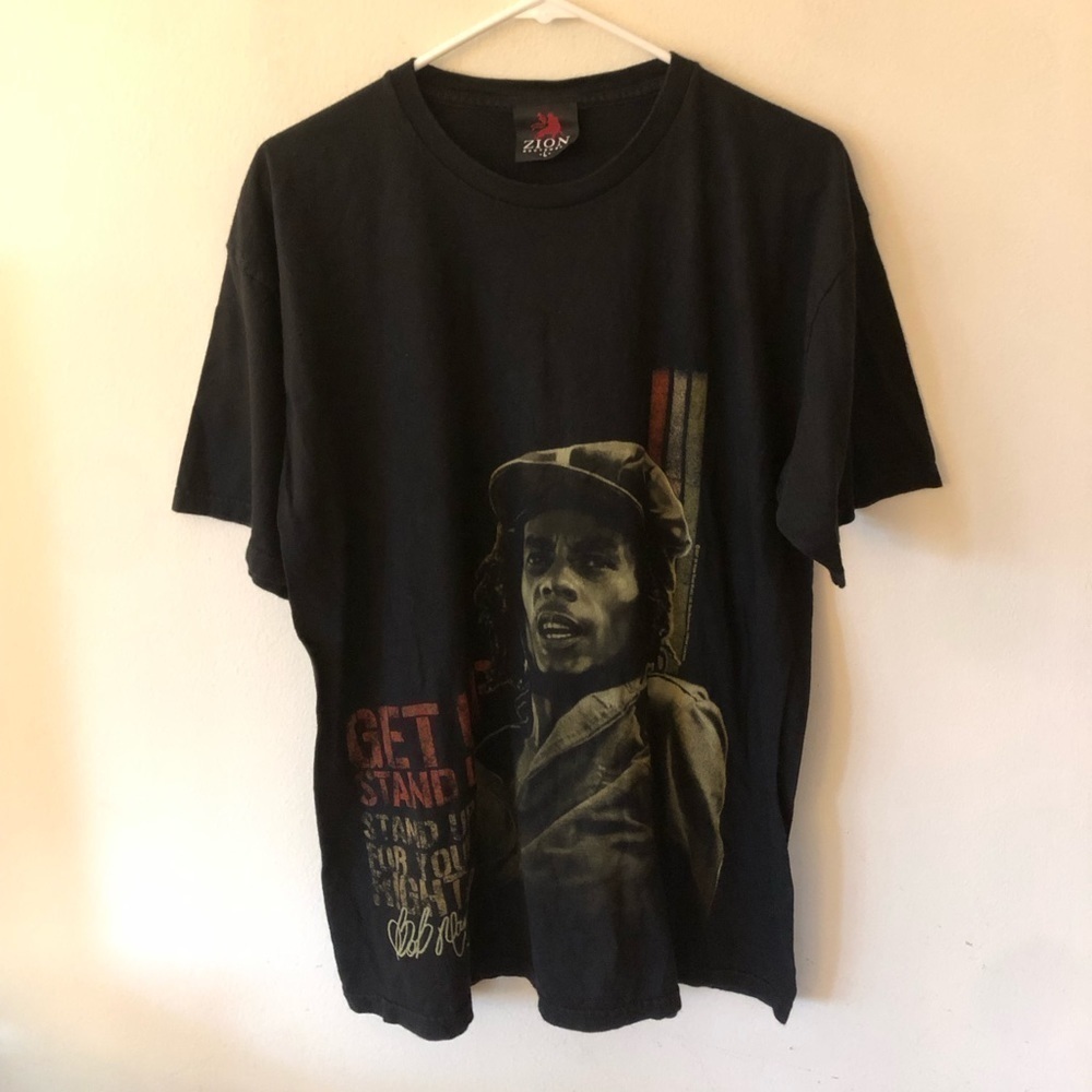 Vintage Bob Marley Zion Tee Shirt